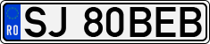License plate of Romania, Regular plates
