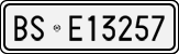 License plate of Italy, Cars (1927 year series)