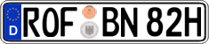 German license plate, Plates for oldtimers (type 
