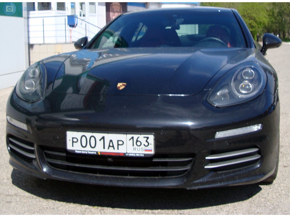 р 001 ар 163, Porsche Panamera 1st gen (970), facelift, 2013–2016
