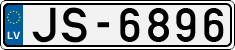 License plate of Latvia, Regular car plates