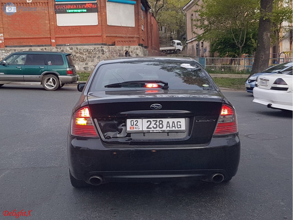 02 238 AAG, Subaru Legacy 4th gen Sedan (B4) (BL), 2003–2009