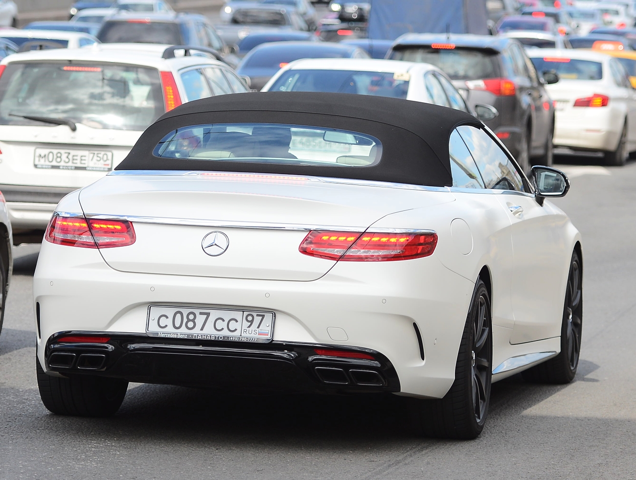 с 087 сс 97, Mercedes-Benz S-Klasse 8th gen Cabriolet (A217), 2015–2020