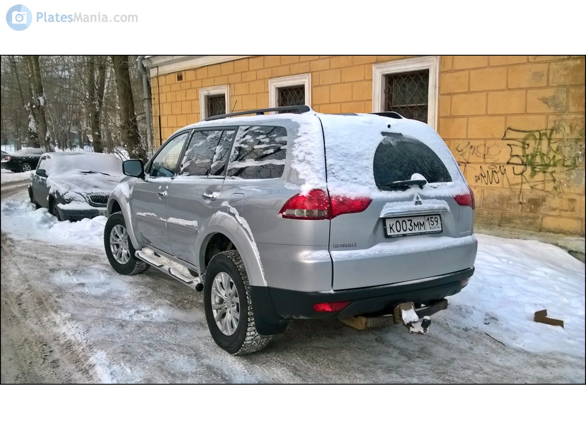 к 003 мм 159, Mitsubishi Pajero Sport 2nd gen (KG/KH/PB), 2008–2016