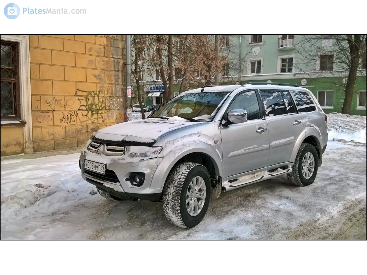 к 003 мм 159, Mitsubishi Pajero Sport 2nd gen (KG/KH/PB), 2008–2016