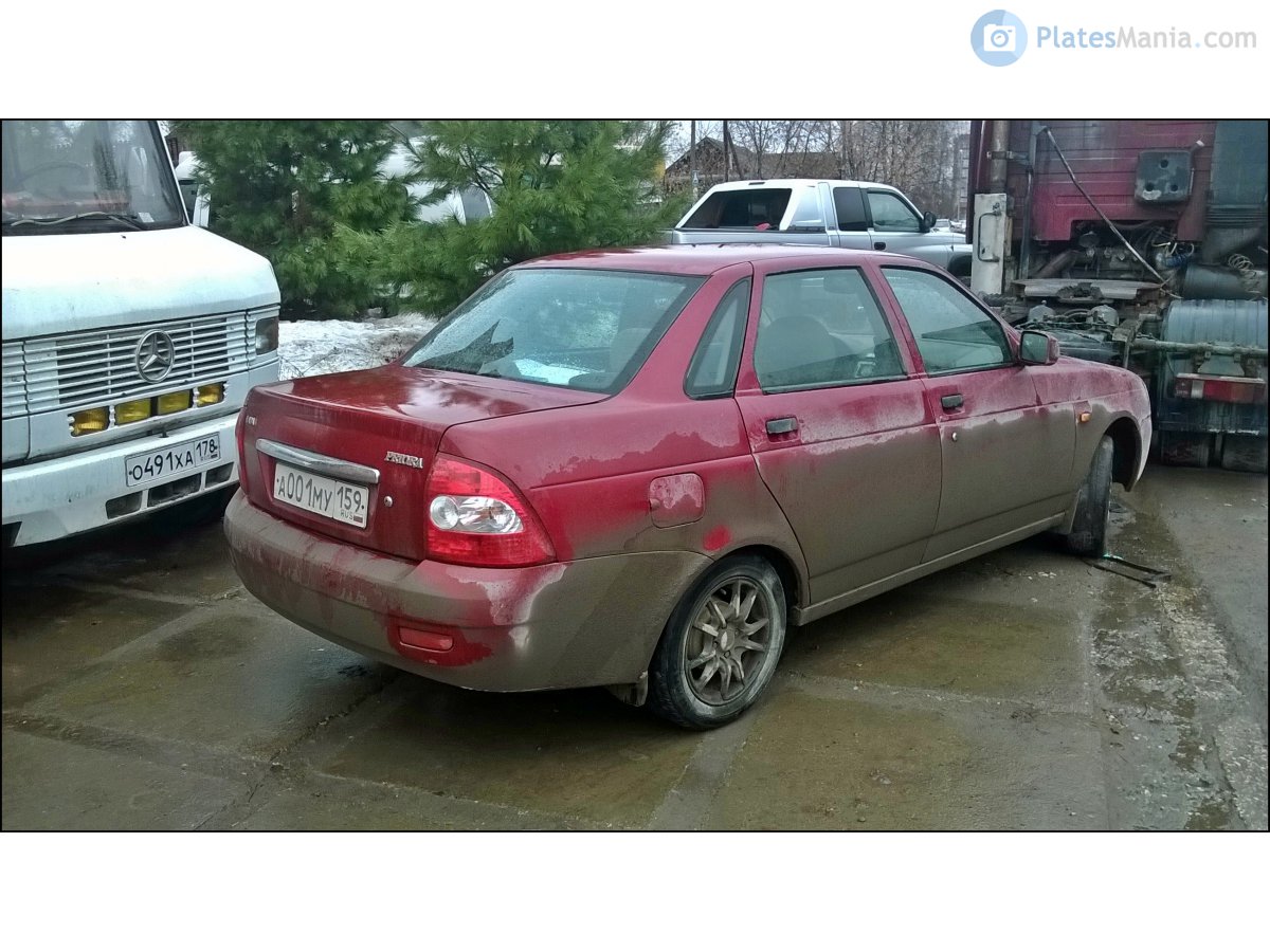 а 001 му 159, Lada (VAZ) 2170 Priora 