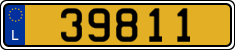 License plate of Luxembourg, Vanity Plates