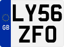 License plate of the United Kingdom, 2001 year system