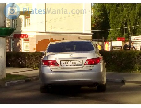 н001вк71, Lexus ES