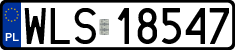License plates of Poland, Regular car plates