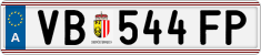License plate of Austria, Regular plates