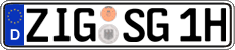 German license plate, Plates for oldtimers (type 