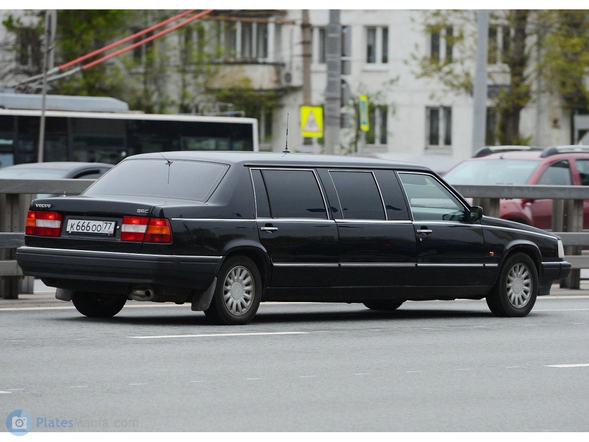 к 666 оо 77, Volvo 960 1st gen Sedan (964), 1990–1994