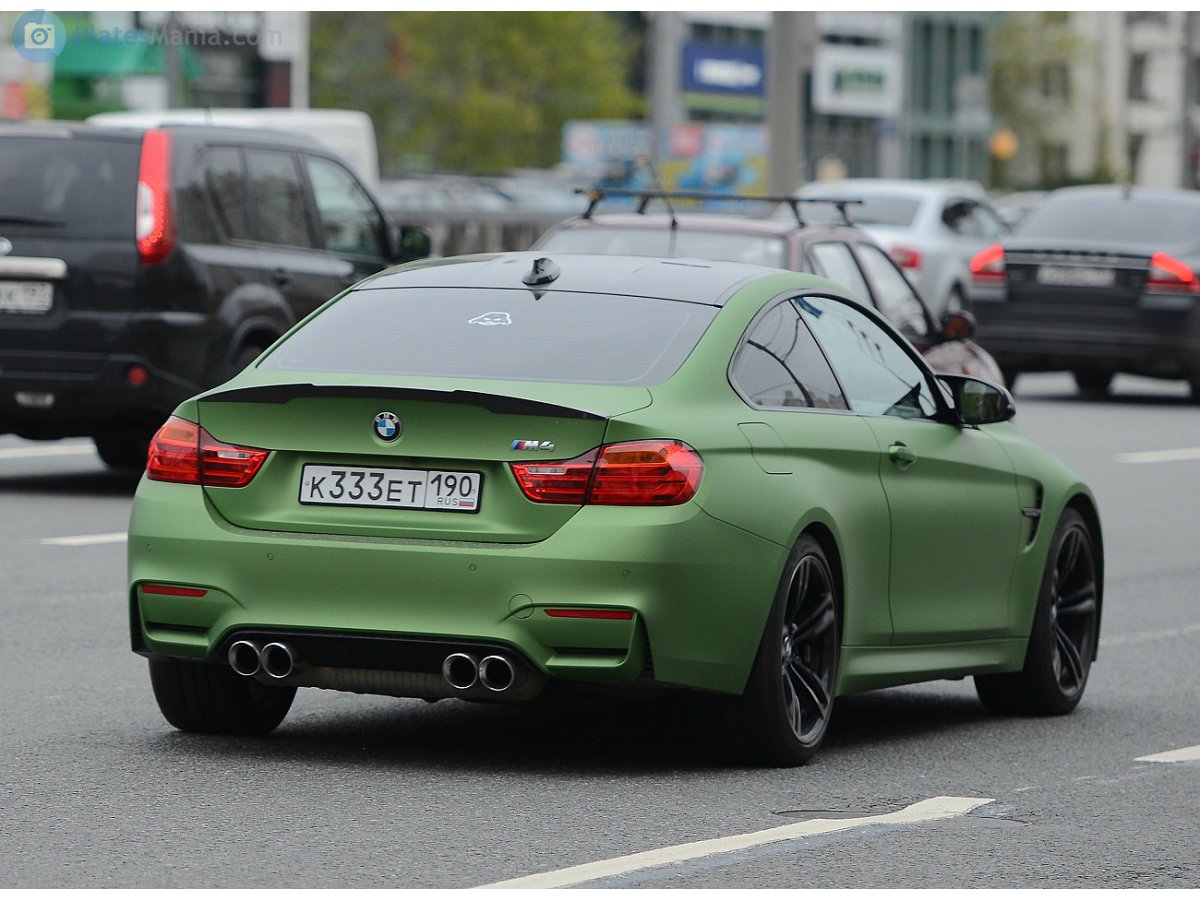 к 333 ет 190, BMW M4 1st gen Coupé (F82), 2013–2020