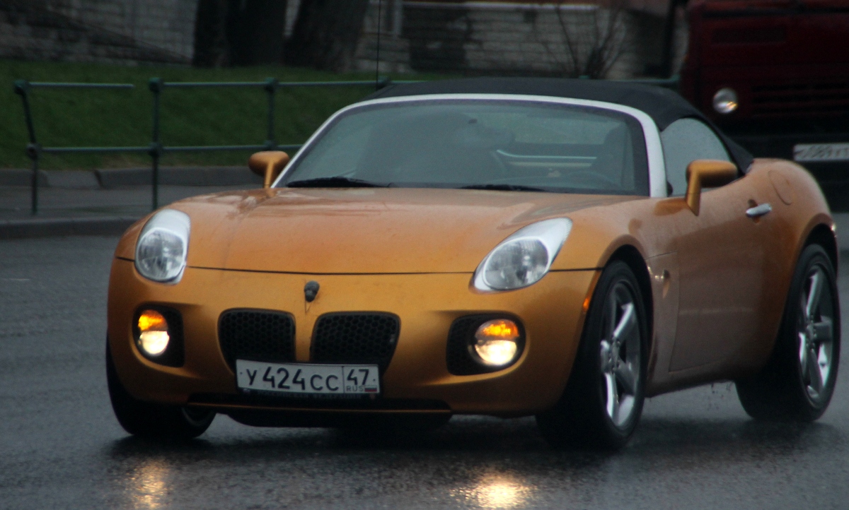 у 424 сс 47, Pontiac Solstice 1st gen Roadster (GMX020), 2005–2010
