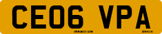 License plate of the United Kingdom, 2001 year system