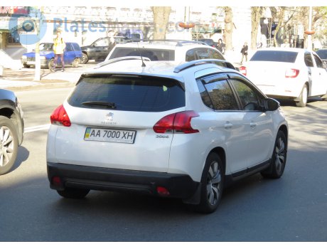 AA 7000 XH, Peugeot 2008