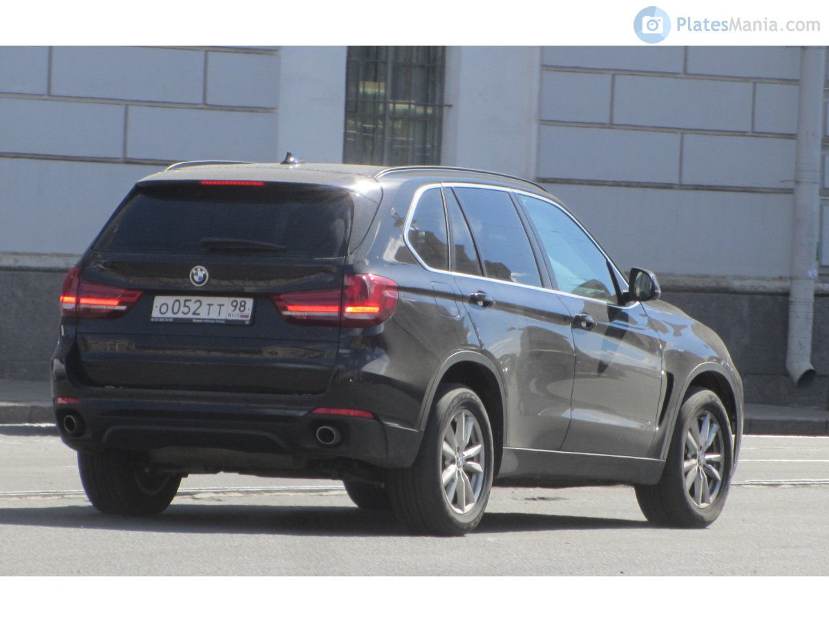 о 052 тт 98, BMW X5 3rd gen (F15), 2013–2018