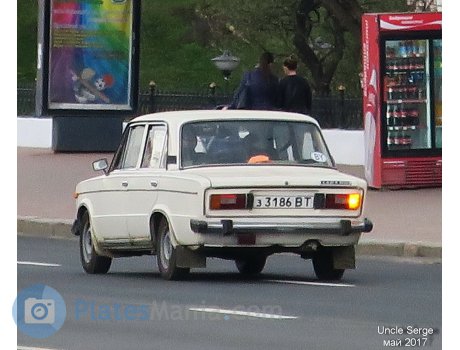 з 3186 ВТ, Lada (VAZ) 2106