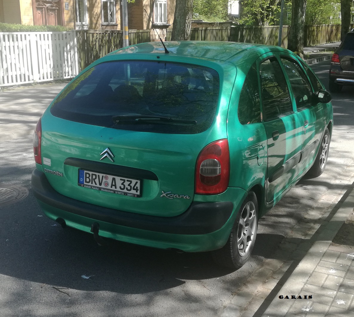 BRV A 334, Citroёn Xsara Picasso 1st gen (N68), 1999–2010 (–2012 for LATAM-market)