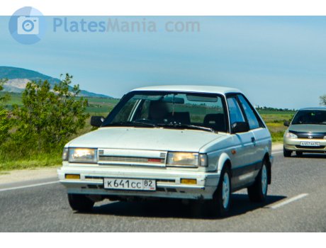 к641сс82, Nissan Sunny