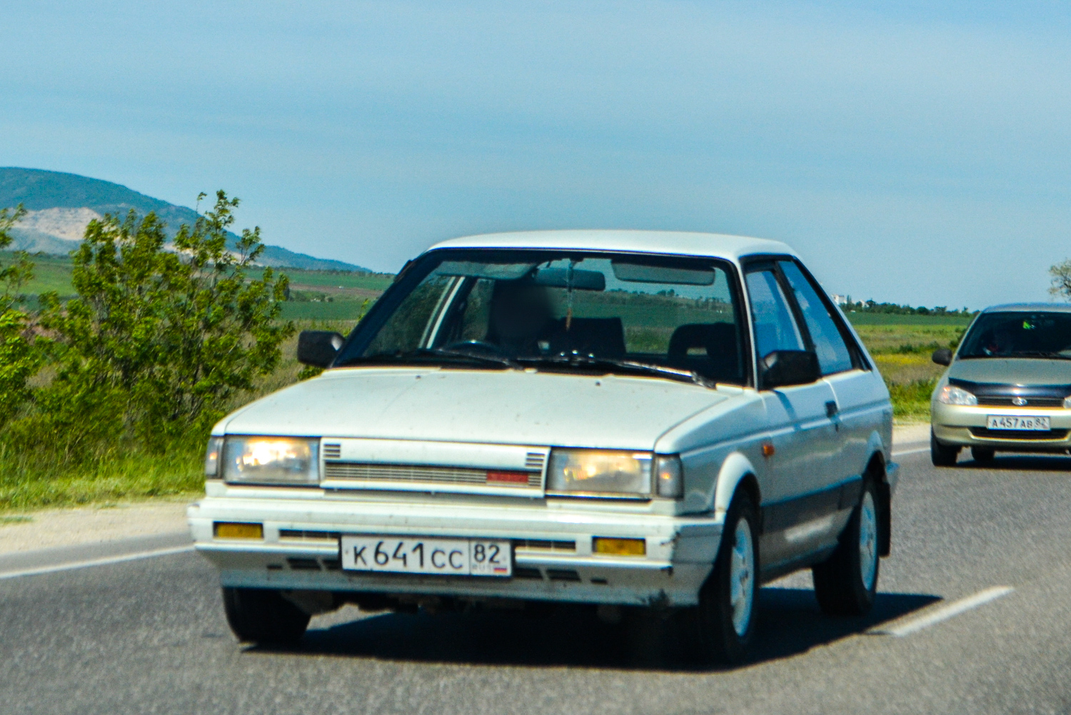 к 641 сс 82, Nissan Sunny 6th gen 3-door Hatchback (B12), 1985–1990