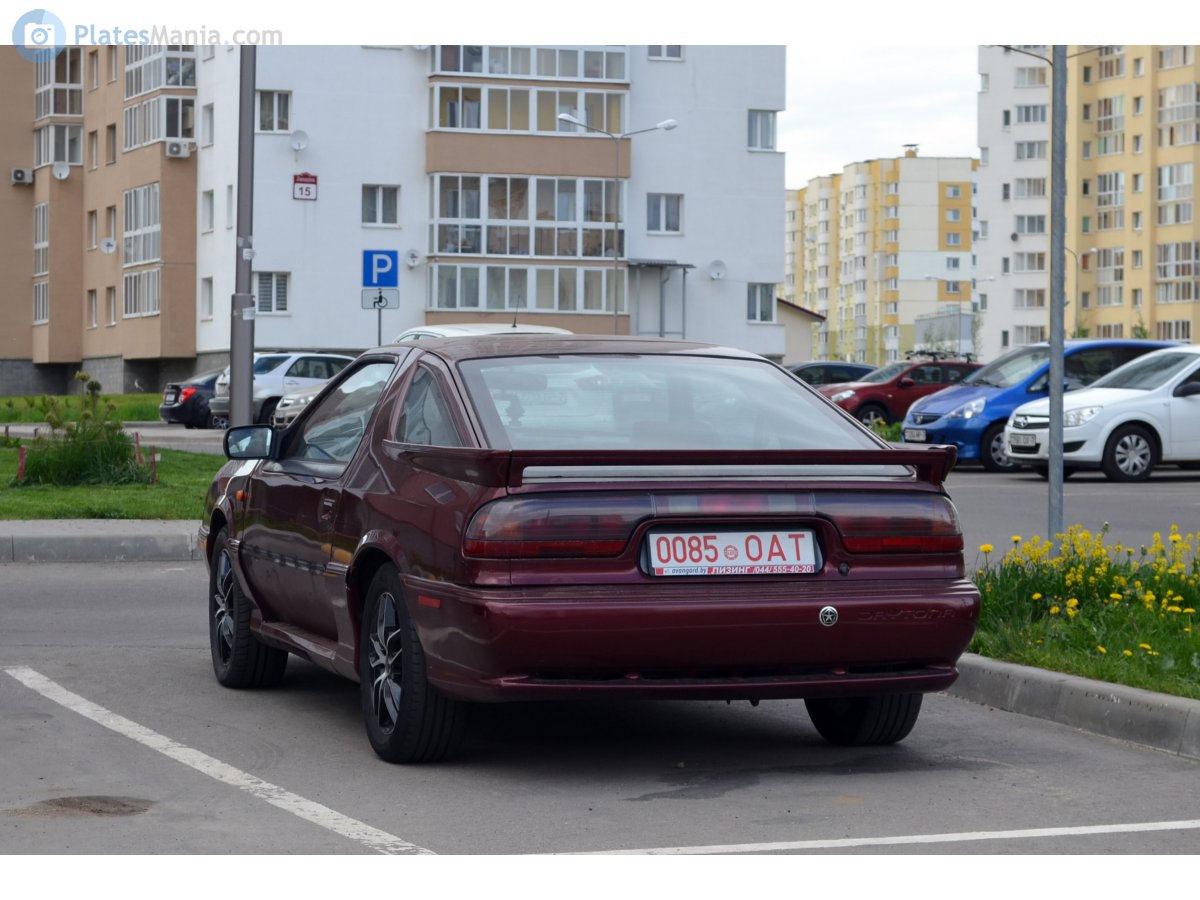 0085 OAT, Chrysler Daytona 1st gen (G-body), facelift, 1991–1993