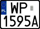 License plates of Poland, Regular car plates