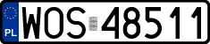 License plates of Poland, Regular car plates