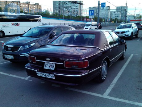 р324вм750, Chevrolet Caprice