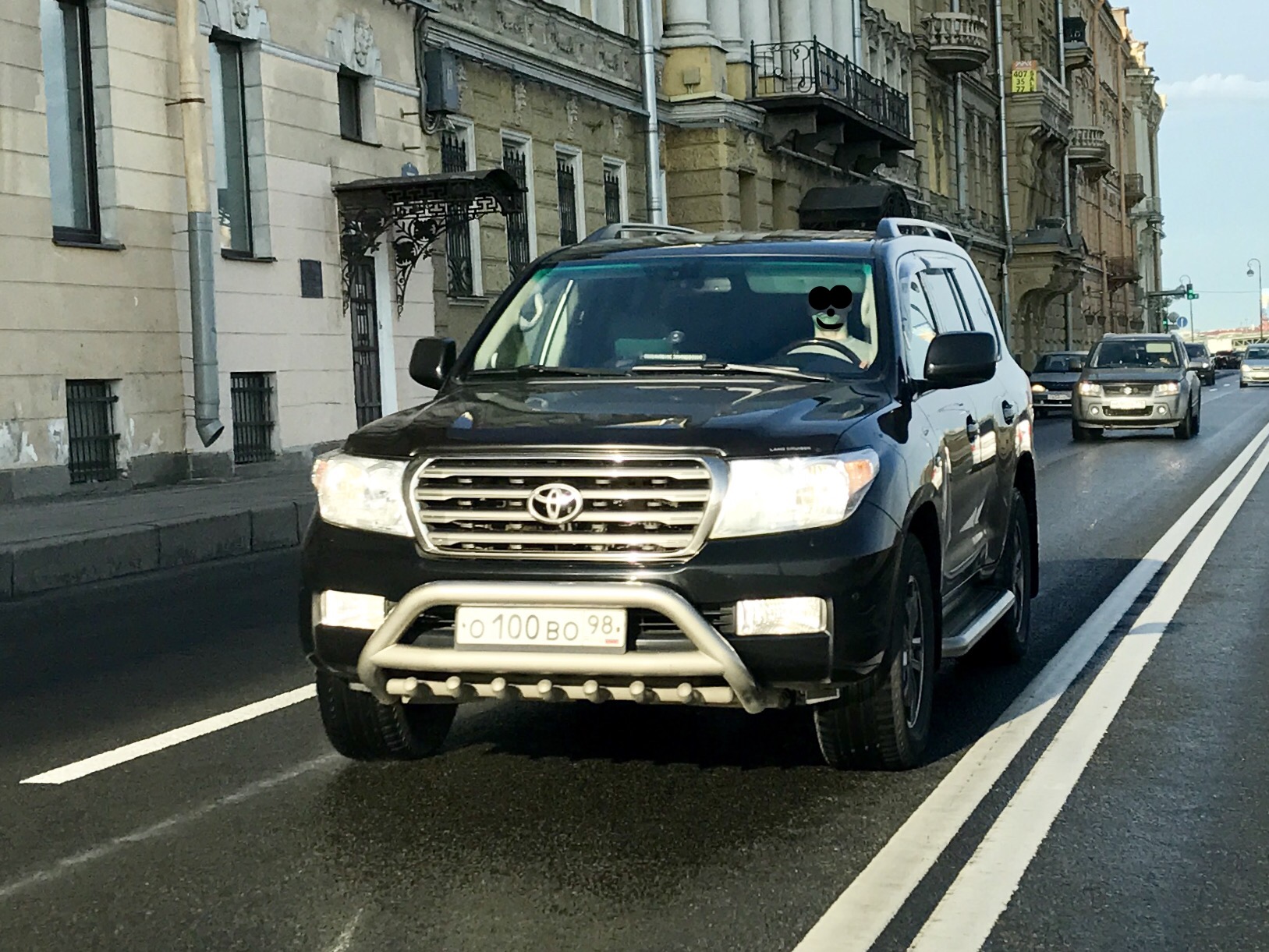 о 100 во 98, Toyota Land Cruiser 200 (J200), 2007–2011