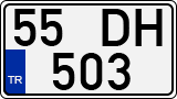 License plate of Turkey, Regular plates
