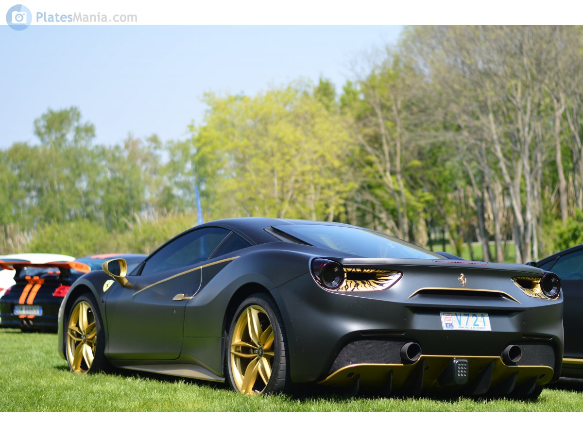 V721, Ferrari 488 1st gen (GTB) Berlinetta (F142M), 2015–2019