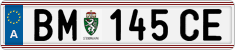 License plate of Austria, Regular plates
