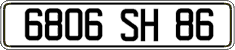 French license plate, FNI