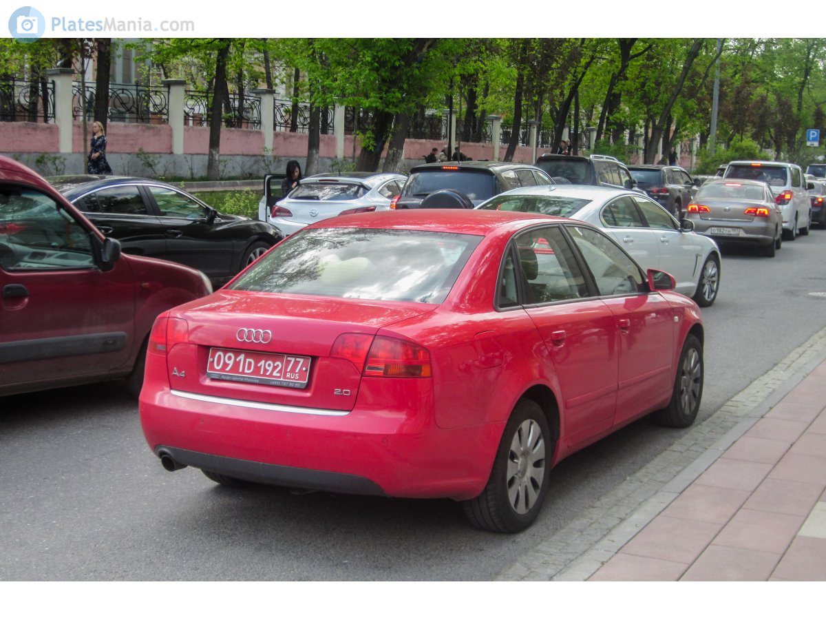 091 D 192 77, Audi A4 