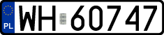 License plates of Poland, Regular car plates