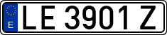 License plates of Spain, 1971 year series