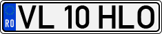 License plate of Romania, Regular plates
