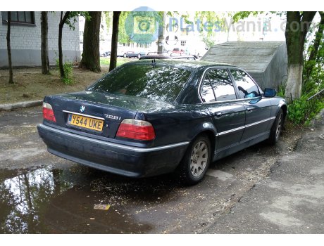 Y544 UKE, BMW 7 Series