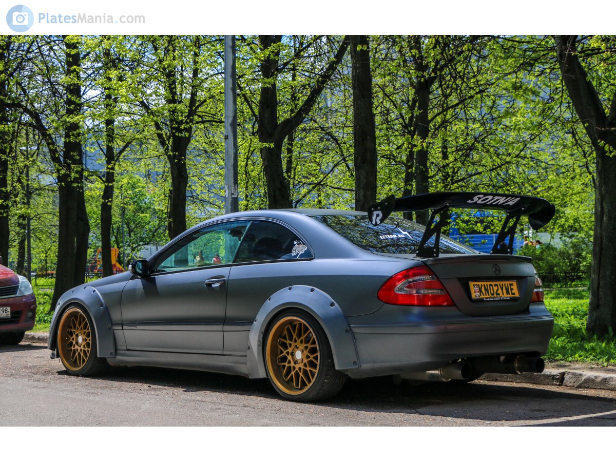 KN02YWE, Mercedes-Benz CLK-Klasse 2nd gen Сoupé (C209), 2002–2009
