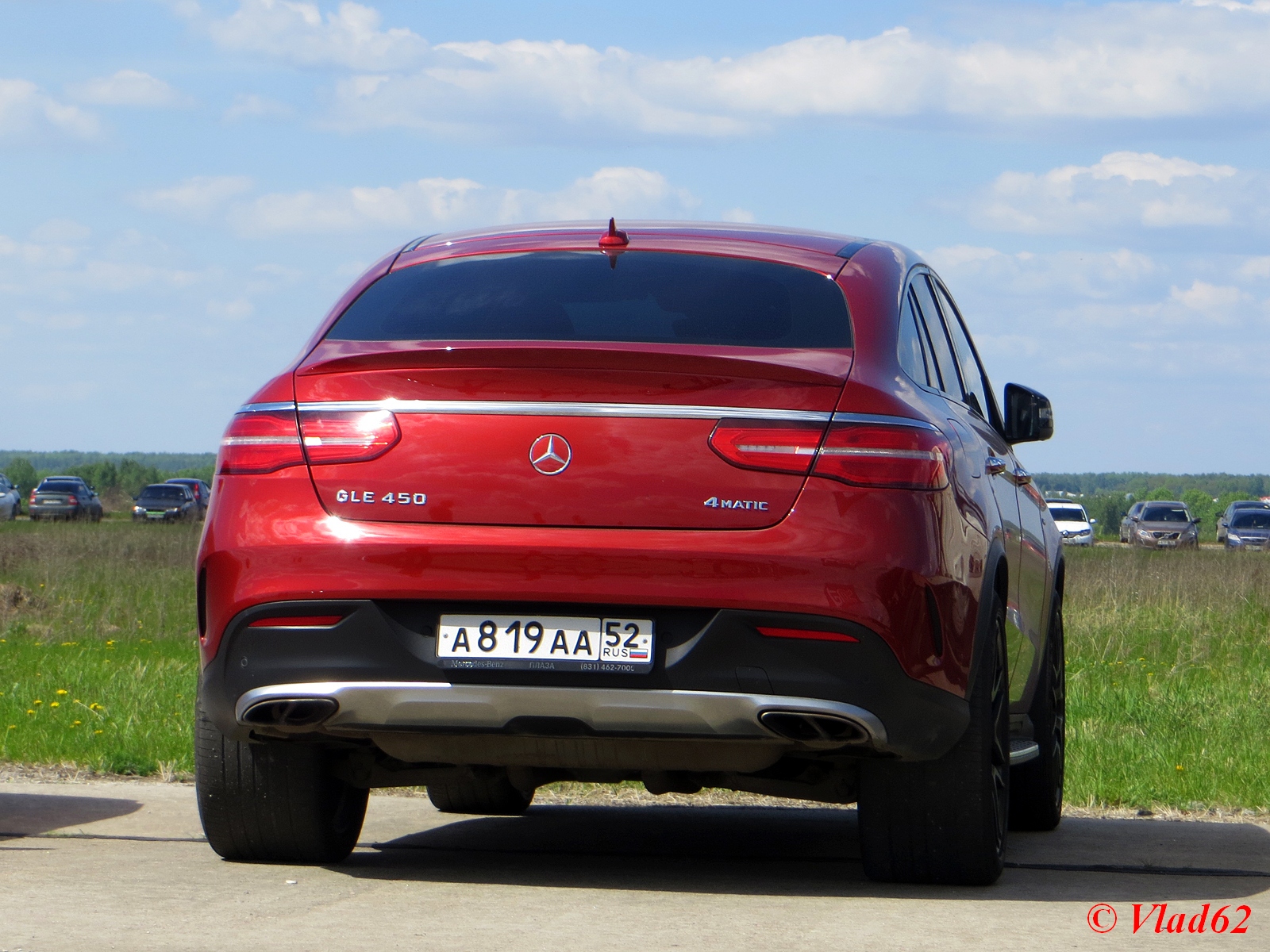 а 819 аа 52, Mercedes-Benz GLE-Klasse 1st gen Coupé (C292), 2015–2019
