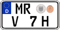 German license plate, Plates for oldtimers (type 