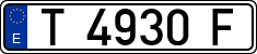 License plates of Spain, 1971 year series