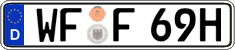 German license plate, Plates for oldtimers (type 