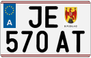 License plate of Austria, Regular plates
