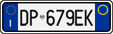 License plate of Italy, Cars (1994 year series)