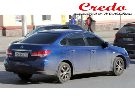 о666мх102, Nissan Almera