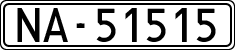 License plates of Spain, 1900 year series