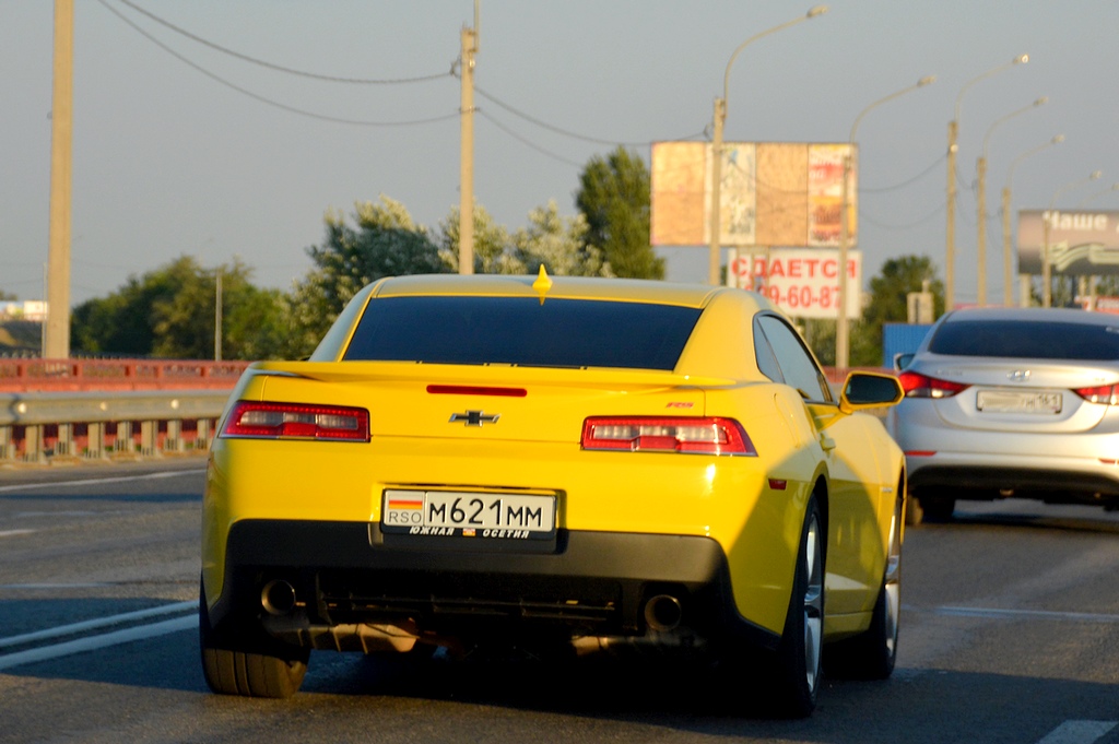 м 621 мм, Chevrolet Camaro 5th gen Coupé (Zeta I), facelift, 2013–2015